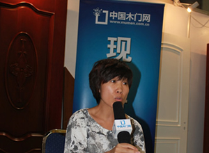 錦福門趙素英：用高檔進(jìn)口原材料，確認(rèn)產(chǎn)品的環(huán)保
