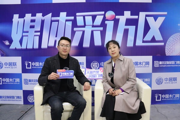 中國木門網專訪佳禾輕定制劉文兵